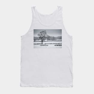 Clifton-Upon-Dunsmore Snow scene Tank Top